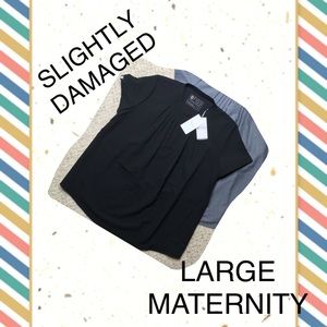 Maternity large figs scrub top